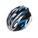Шлем велосипедный Cigna WT-012  (чёрный/синий/белый)